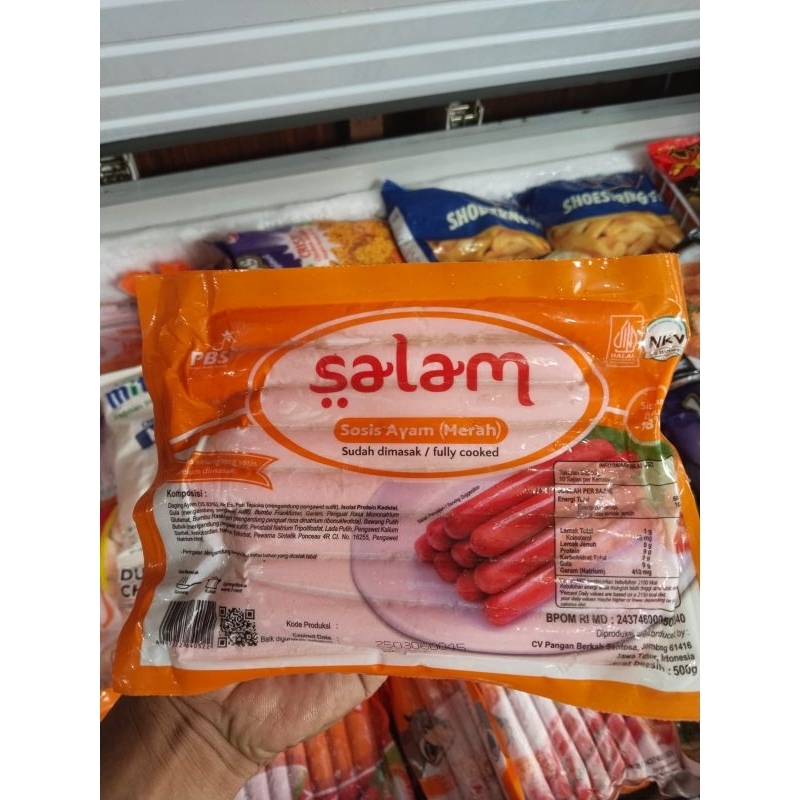 

SALAm Sosis Ayam (Merah) Sudah dimasak /Fully Cooked
