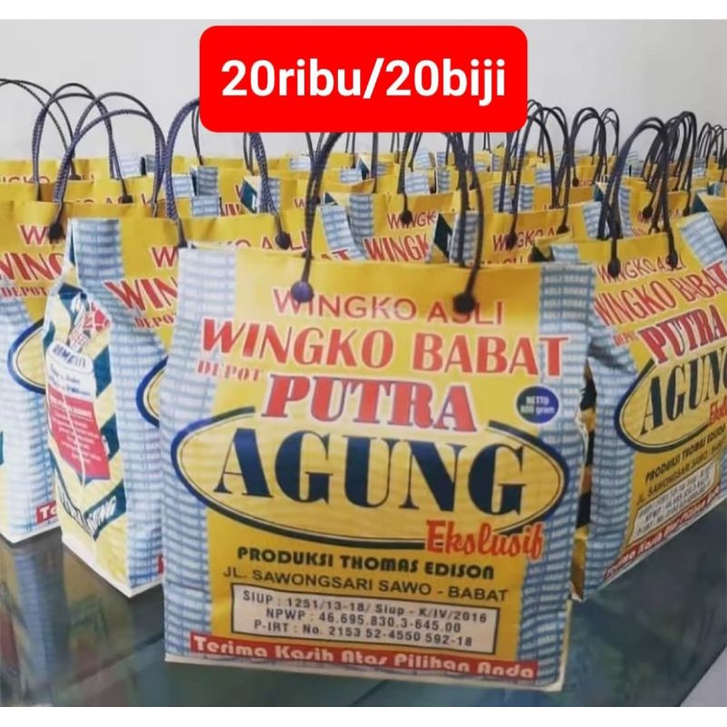 

Wingko Asli Babat Rasa Original Isi 20 Biji Per Paket