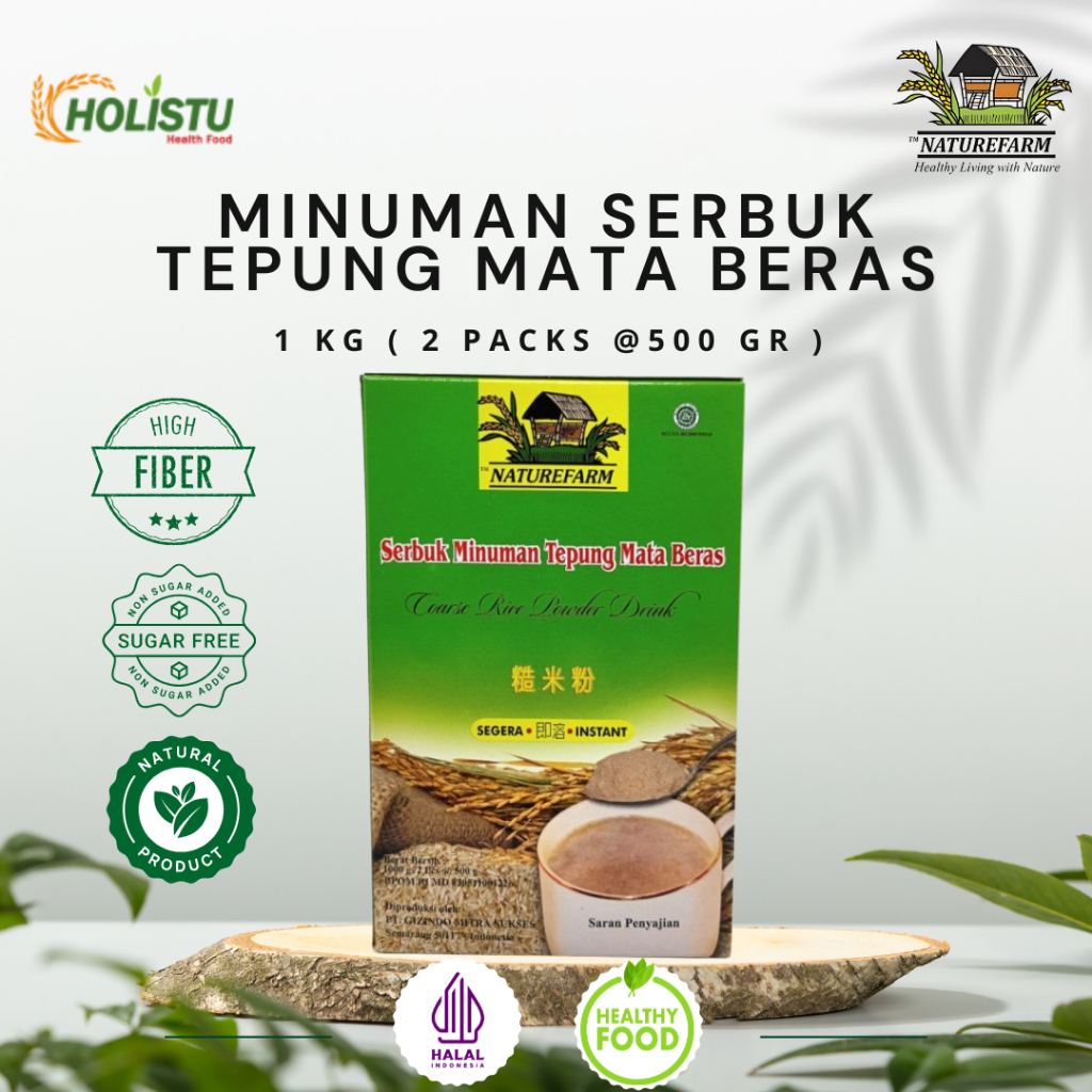 

MINUMAN TEPUNG MATA BERAS NATURE FARM (NATUREFARM) - ORIGINAL