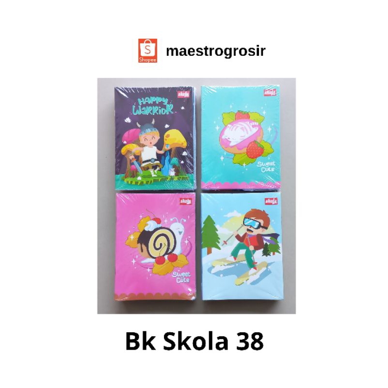 

Buku Tulis Garis Skola 38 / Note book Skola 38