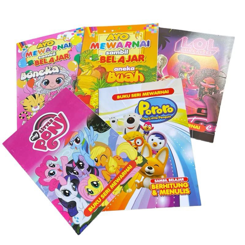 

BUKU EDUKASI MEWARNAI FULL COLOR ANAK PAUD TK SD