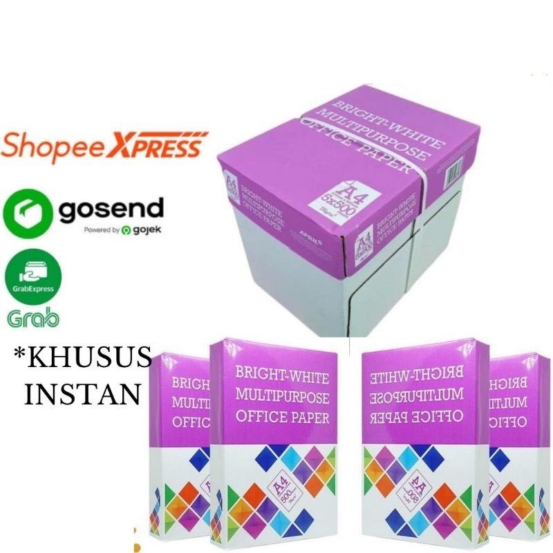 

Kertas Hvs A4 BMO 75 Gsm ( 1 DUS )