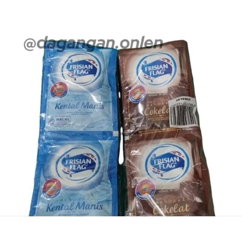 

Susu Bendera Sachet / Susu Kental Manis Frisian Flag Berhadiah handphone bila beruntung