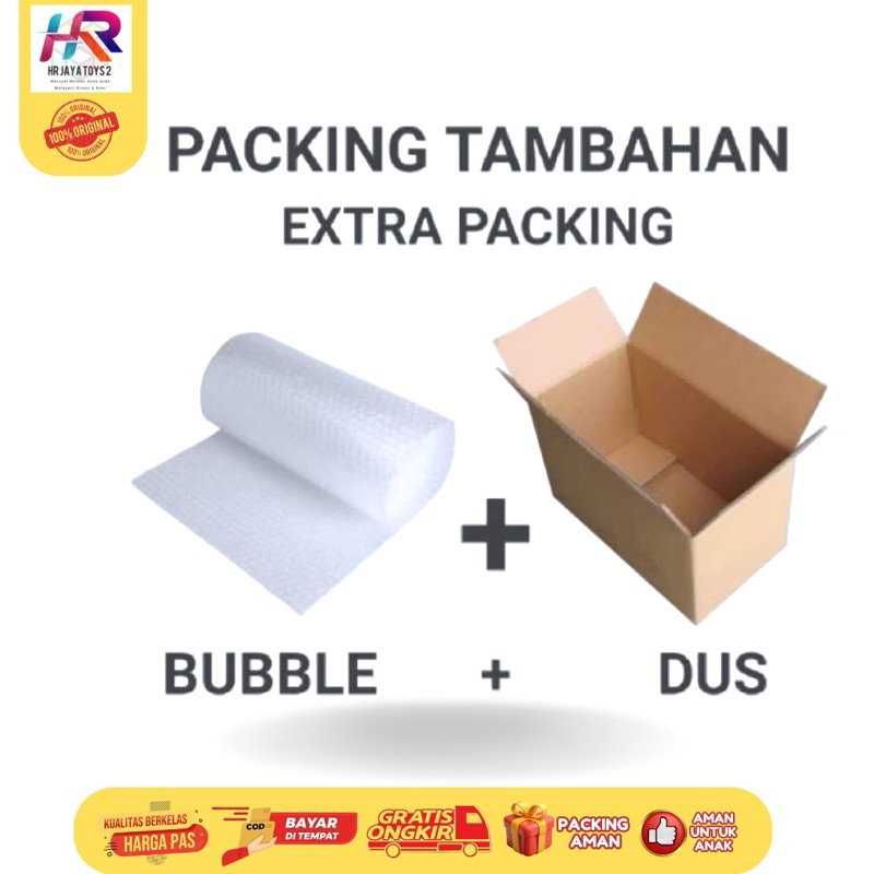 

EXTRA PACKING BUBBLEWRAP + DUS - BUBBLEWRAP PACKING