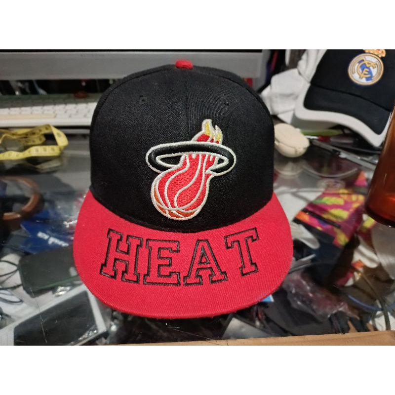 topi nba Mitchell & ness miami heat