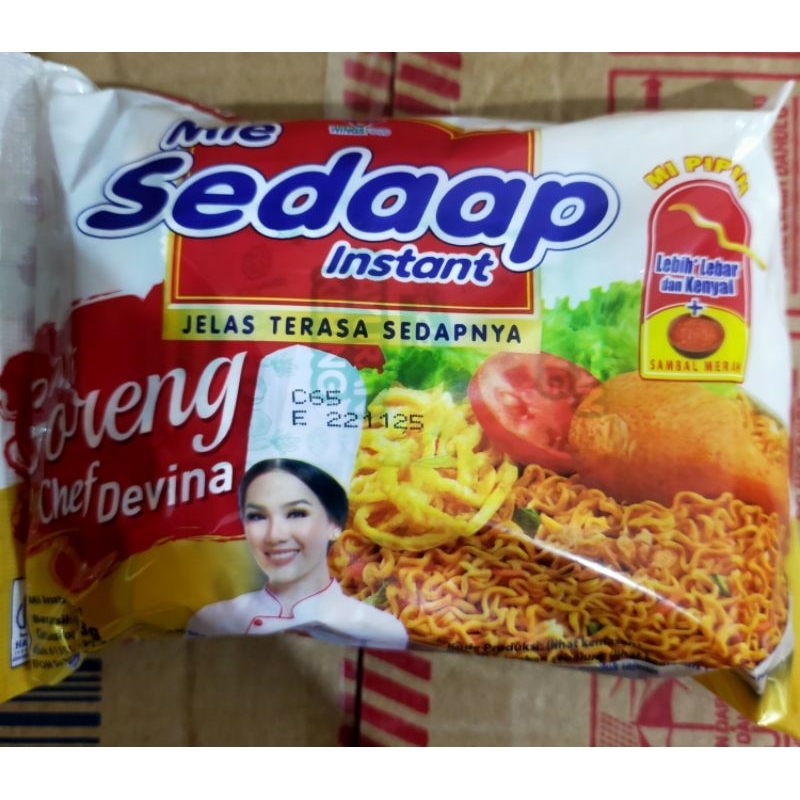 

Mie sedaap goreng ala chef devina 93g