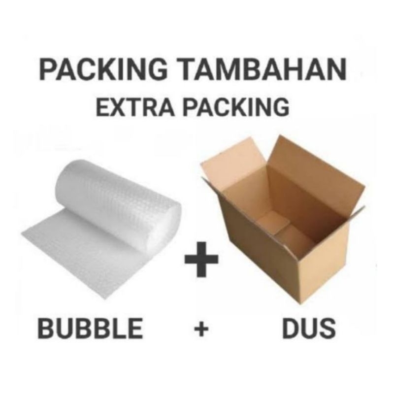 

[DOBEL] Packing Tambahan Bubble Wrap & Kardus