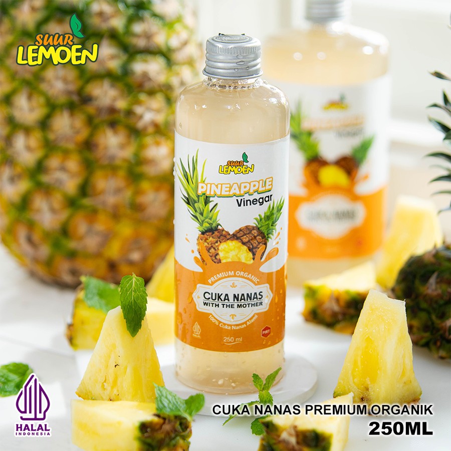 

Suur Lemoen Cuka Nanas Organik 250ml With Mother