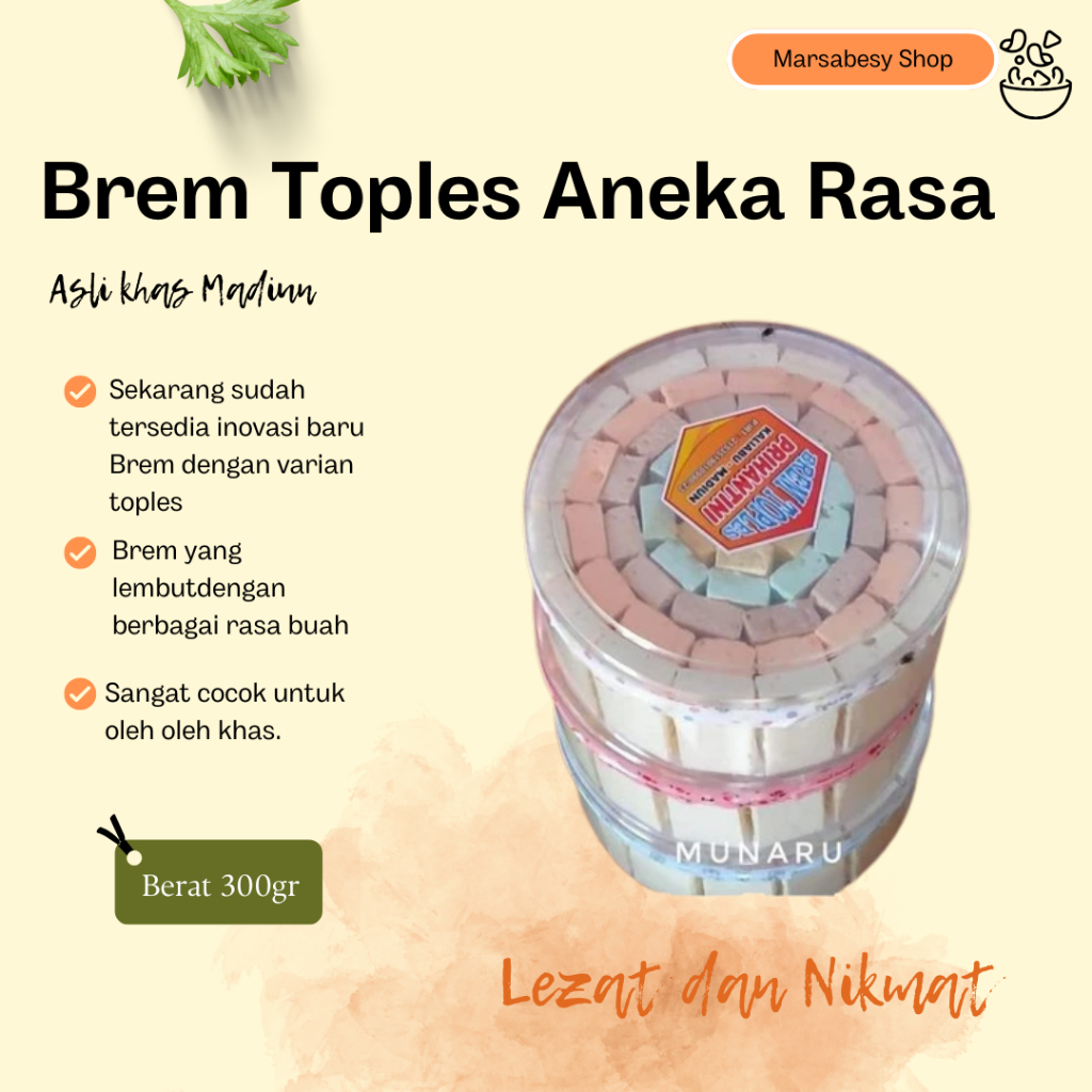 

NEW Brem Toples Aneka Rasa Prihantini MURAH BERKUALITAS