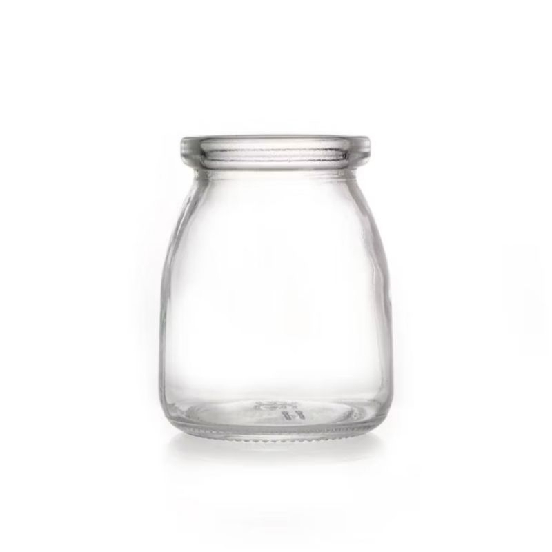 Botol Kaca Jar/Botol Cork Kaca/Jar Pudding Tanpa Tutup