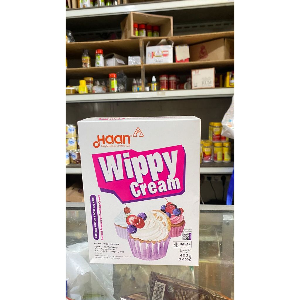 

Haan Whippy Cream 400gr whip cream
