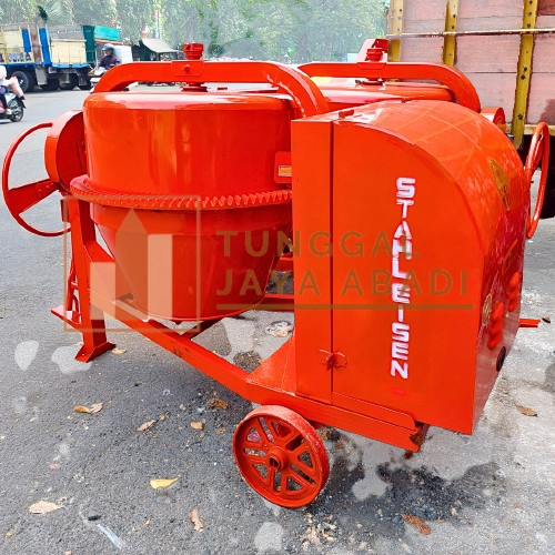 Paket Molen Cor Semen Lengkap Diesel Penggerak Stahleisen (Stahl-Eisen) 50 Kg - Bisa Tanpa Mesin