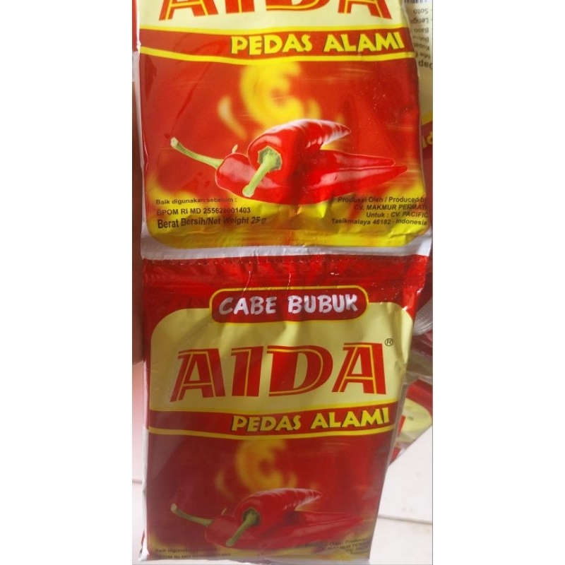 

bubuk cabe aida