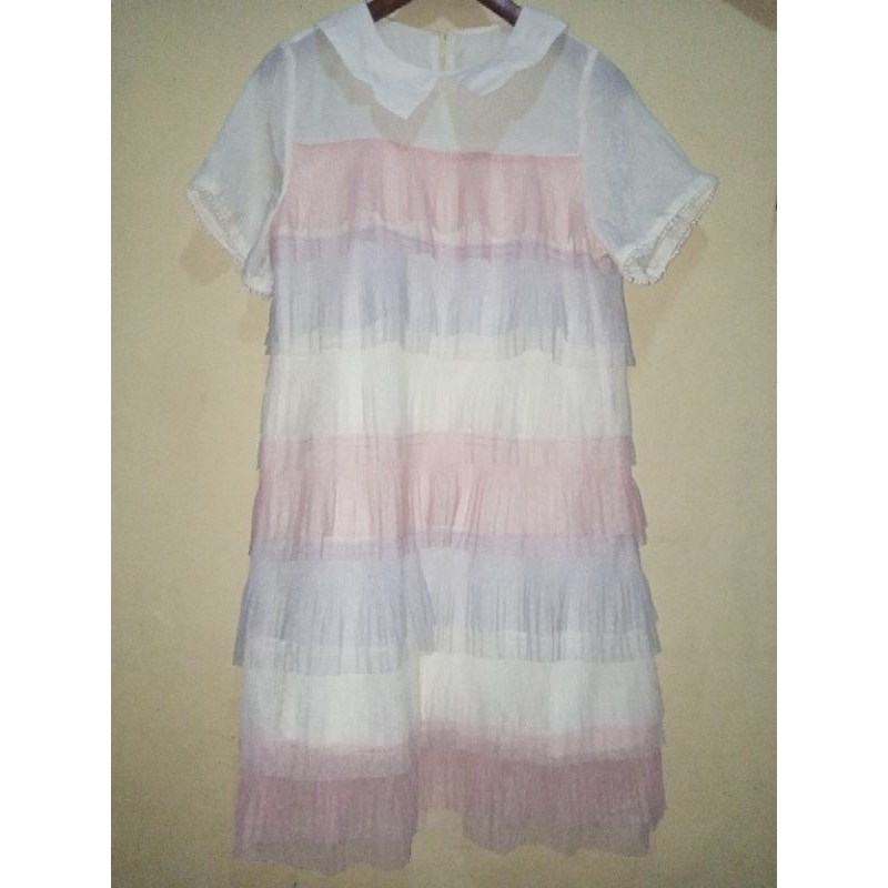 PL Dress Anak Umpak Rainbow
