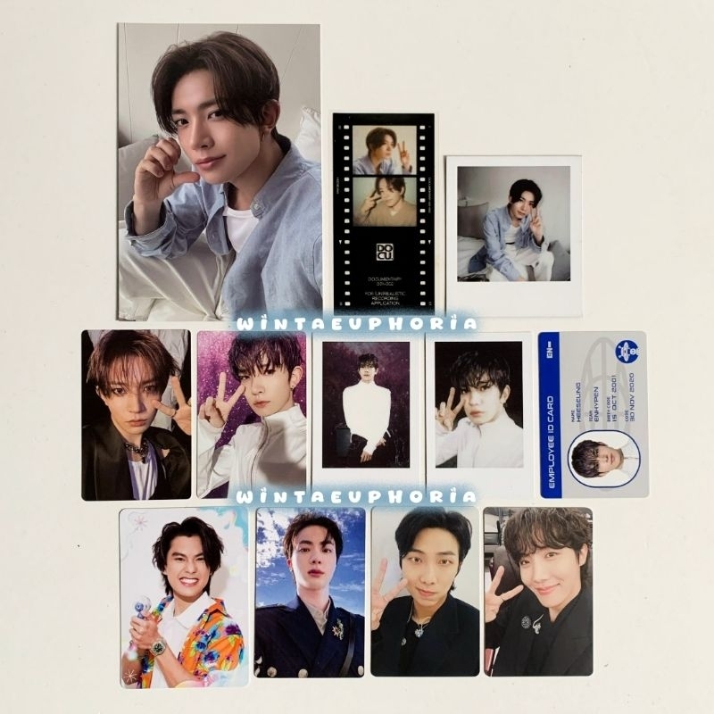 PHOTOCARD PC GGU-GGU 2024 SEASON GREETINGS SG 2025 ALBUM ROMANCE UNTOLD R:U CONCESSIO MELET HEESEUNG