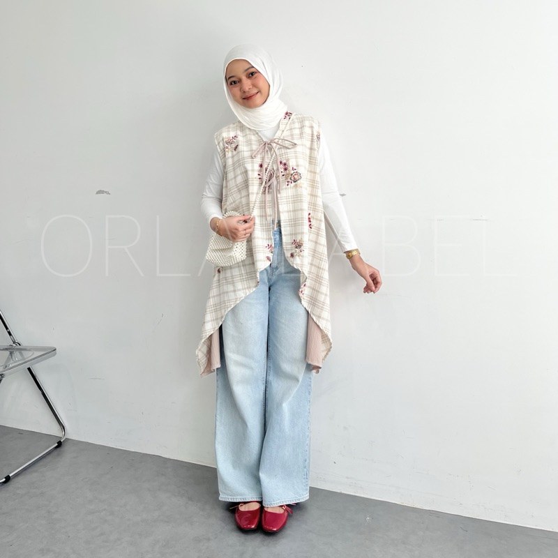 (READY STOCK) Emily Outer / baju lebaran / baju kondangan / baju cantik / baju couple