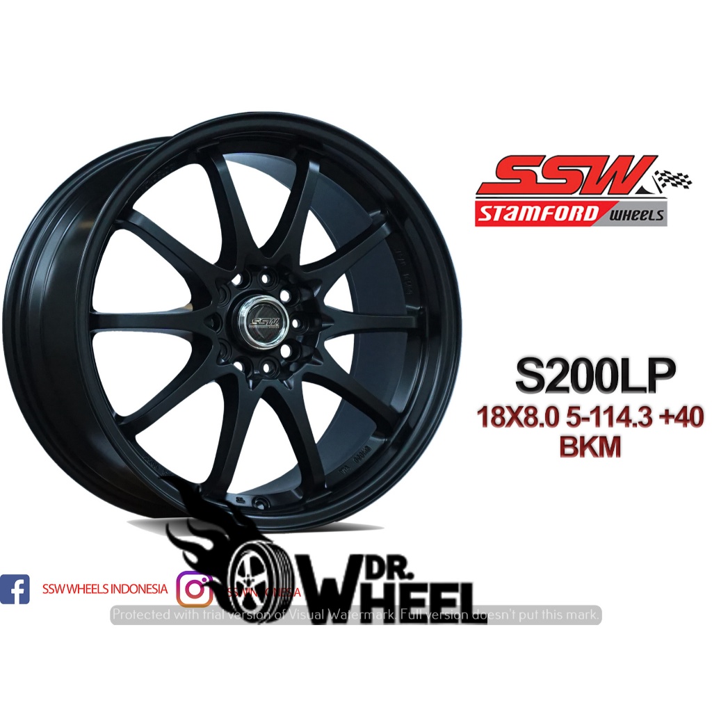 Velg mobil model ce28 ring 18 untuk mobil hrv.crv.brv dll