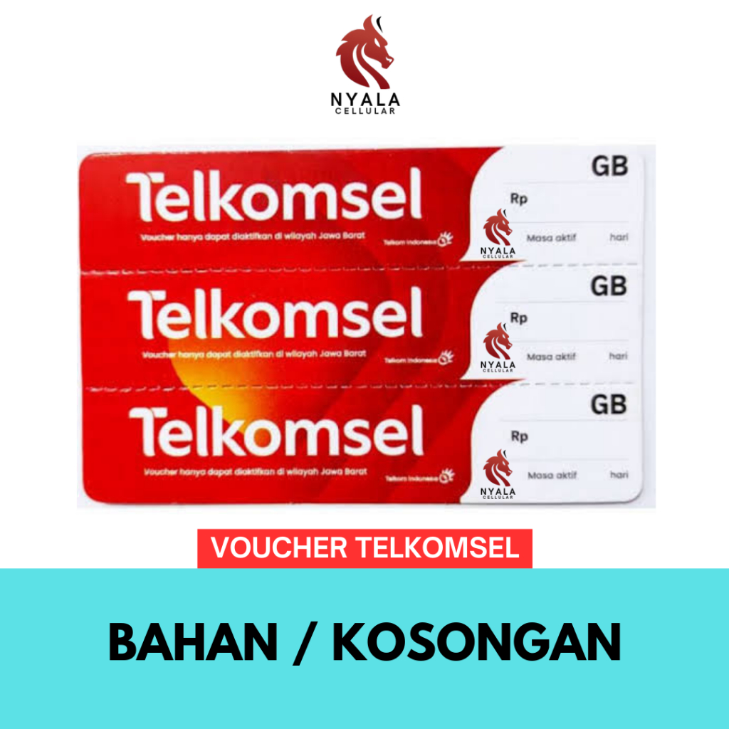 VOUCHER KOSONG TELKOMSEL SUMBAGSEL (ECERAN)