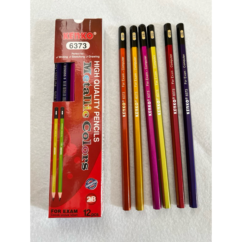 

Pinsil kenko 6373 Metallic Colors isi 12pcs