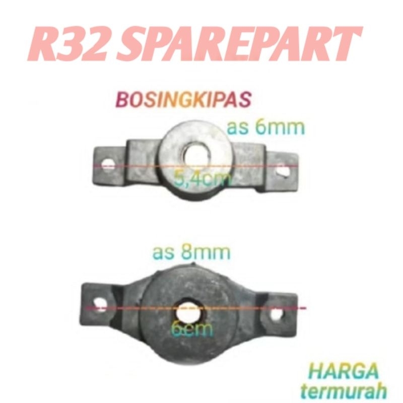 BOS / BOSING KIPAS ANGIN AS 6MM AS 8MM BOSING KUPING