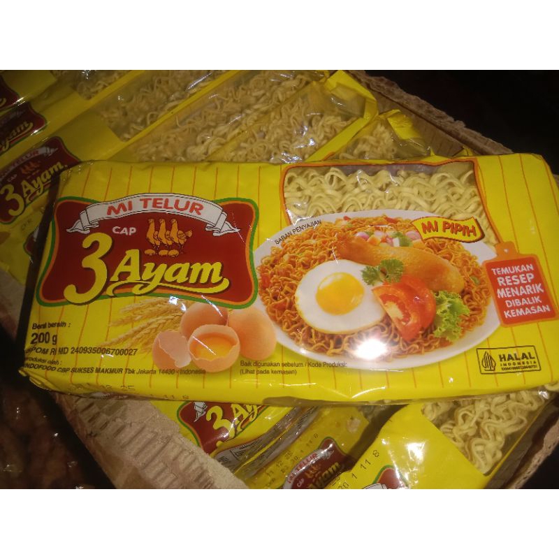 

mi telur cap 3 ayam