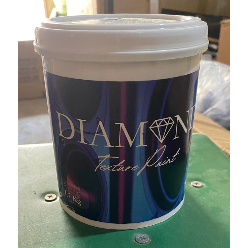 

Cat textur box speaker Putih