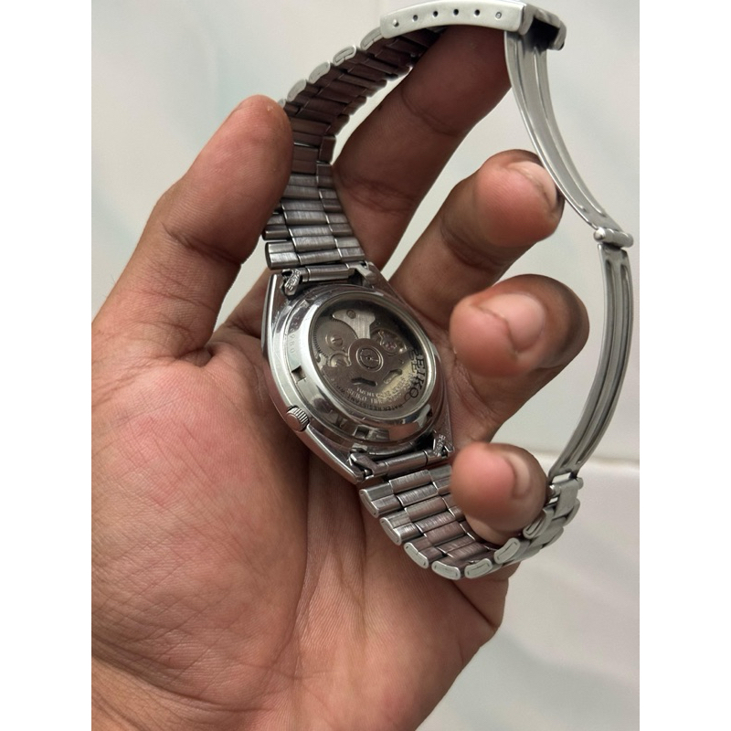 Seiko 7S26-0480 grey textured dial