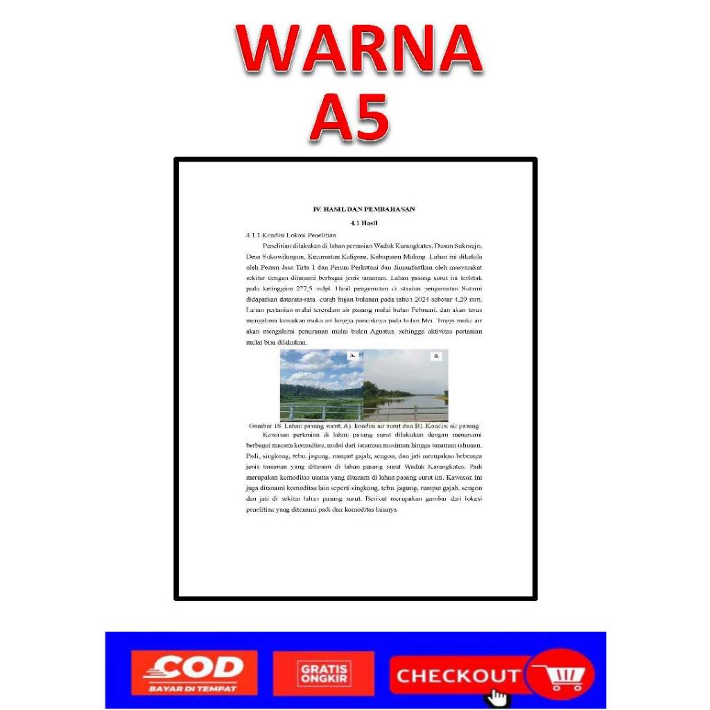 

Jasa Cetak Print Document HVS A5 75gsm Warna Murah dan Cepat