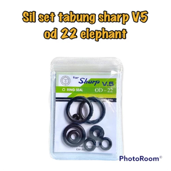sil set tabung v5 od 22 - oring set v5 - seal tabung v5 - elephant