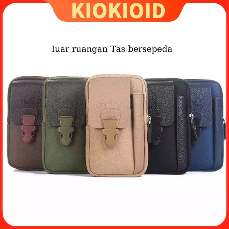 Dompet Pria Tas Bersepeda Luar/Tas Hp Pria Pinggang/Dompet Hp/Dompet Hp Pinggan/Dompet Pinggang Hp /