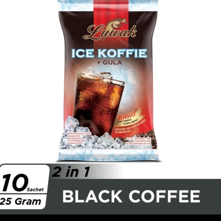 Luwak Ice Koffie Gula 10Sachets x 25gr ORIGINAL