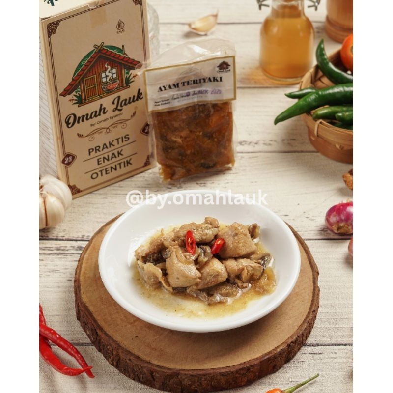 

By Omah Lauk Ayam / Sapi Teriyaki Siap Makan – Praktis, Tanpa Pengawet, Cocok untuk Perjalanan dan Bekal Kerja, Sekolah, Pondok, Umroh, Haji dan solusi anti laper kapanpun