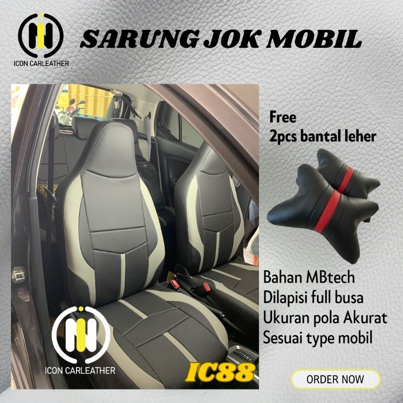 Sarung jok mobil MBtech cover jok agya ayla ignis brio vios rocky raize splash mirage hyundai i10 gr