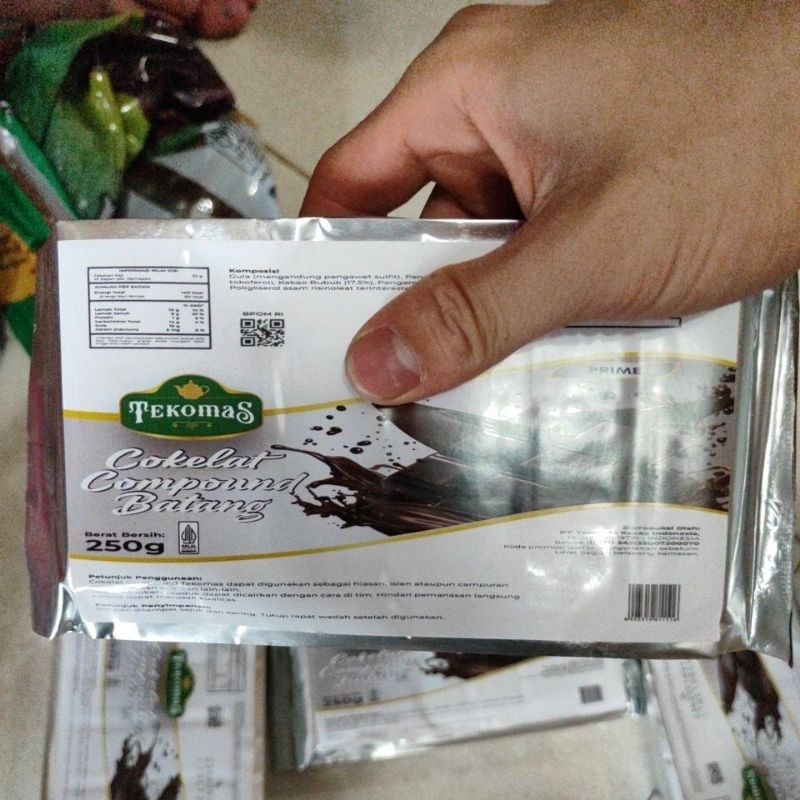 

coklat batang tekomas / cokelat batang tekomas 250gram