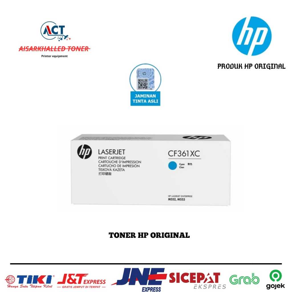 Toner HP CF361XC Cyan Original Laserjet