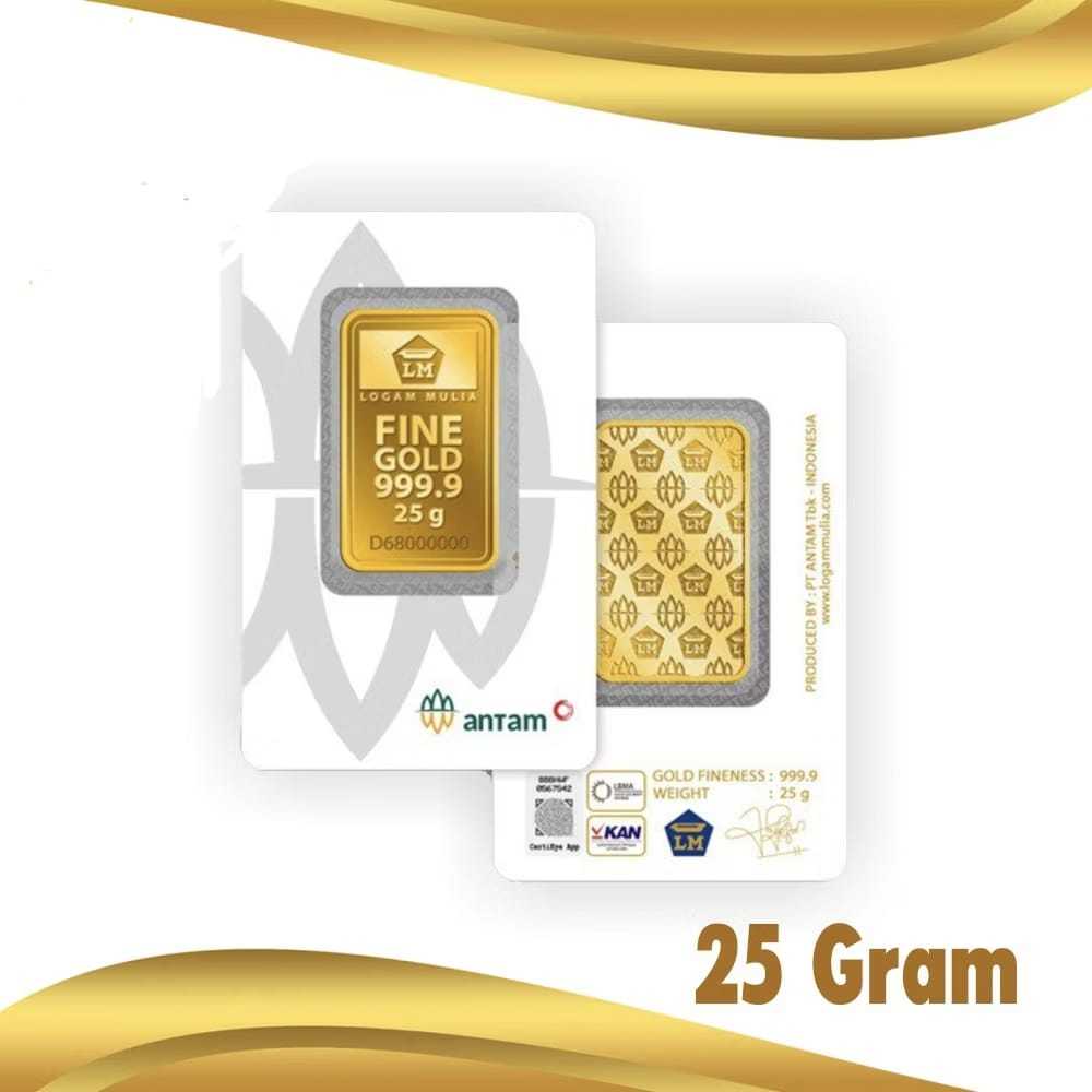 EMAS LOGAM MULIA ANTAM 25 GRAM 2025
