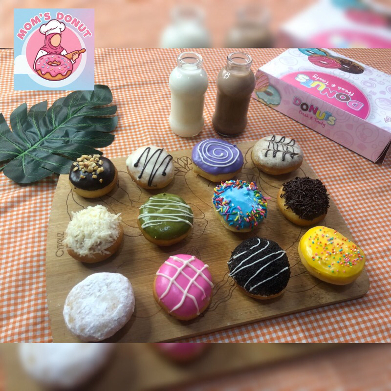 

Donat mini isi 12pcs mix varian rasa (bisa pilih rasa)