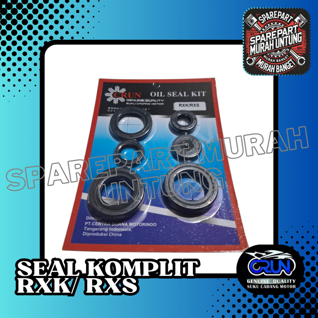 SEAL KOMPLIT SIL KOMPLIT OIL SEAL KIT YAMAHA RXKING RX KING RXK RXS ORIGINAL CRUN