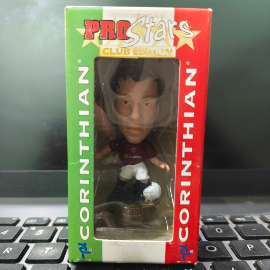 Action figure Corinthian Prostars Antonio Cassano AS Roma BNIB