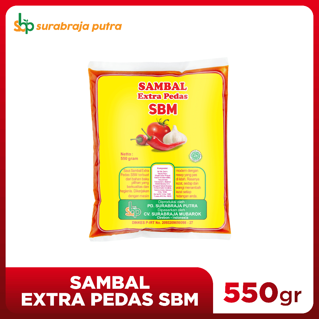 

Sambal Extra Pedas SBM per pcs