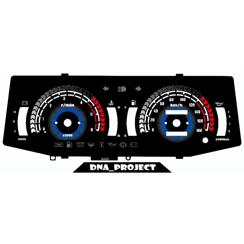 Panel Papan Speedometer PANTHER KOTAK 2.3 RPM