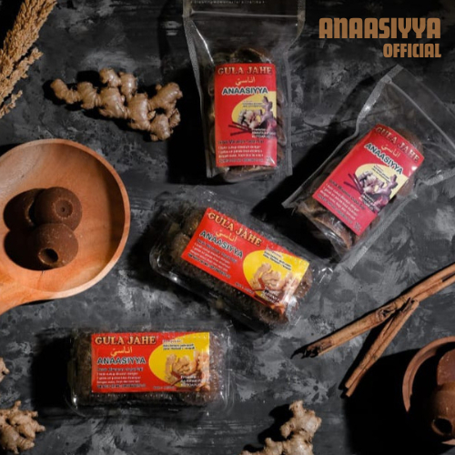 

GULA JAHE ANAASIYYA SUPLIER / GULA JAHE ALAMI isi 10 Biji