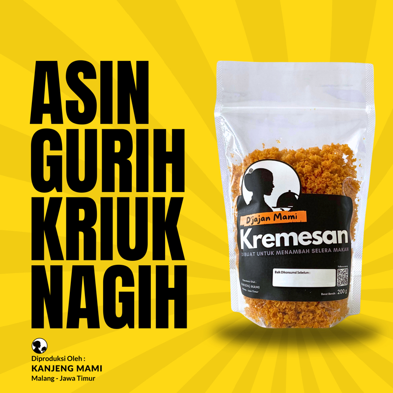 

Kremesan Ayam Kaldu Asli 250gr – Djajan Mami | Renyah Gurih Topping Nasi & Camilan Kriuk