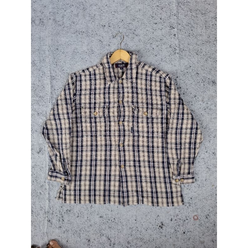 Kemeja Flannel madison walker size L