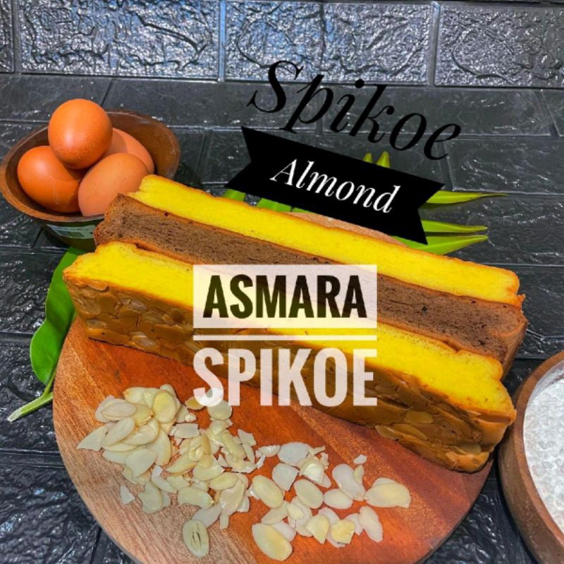 

Spikoe kue surabaya lapis ALMOND enak