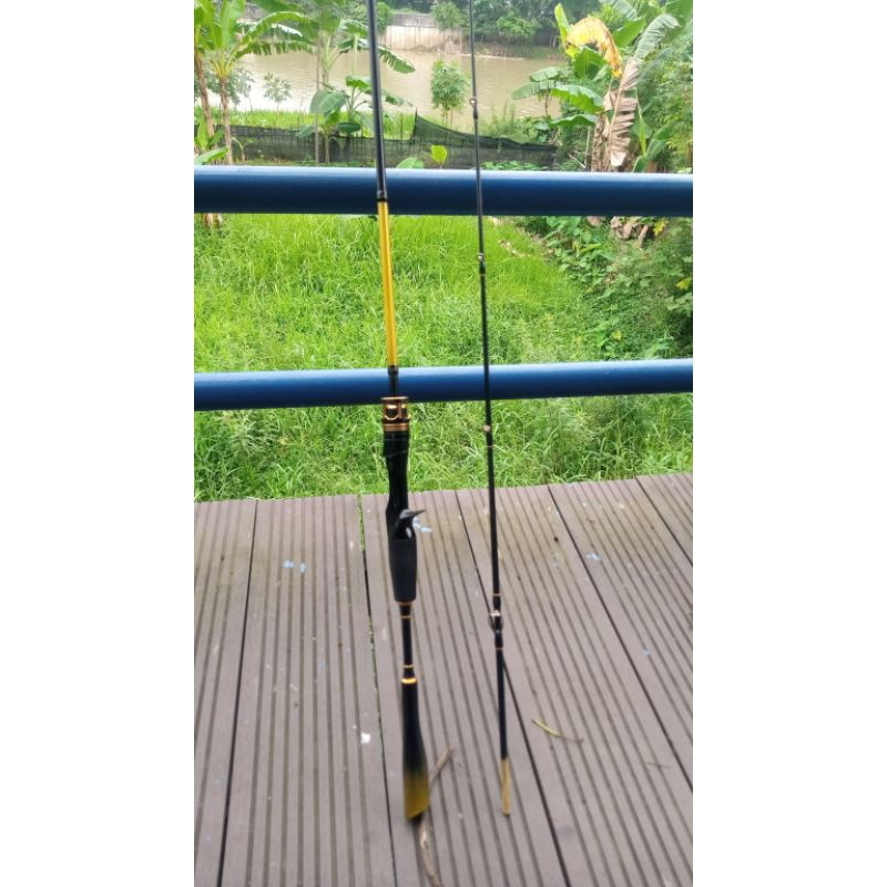 Joran custom karbon sutet baitcasting 180 cm