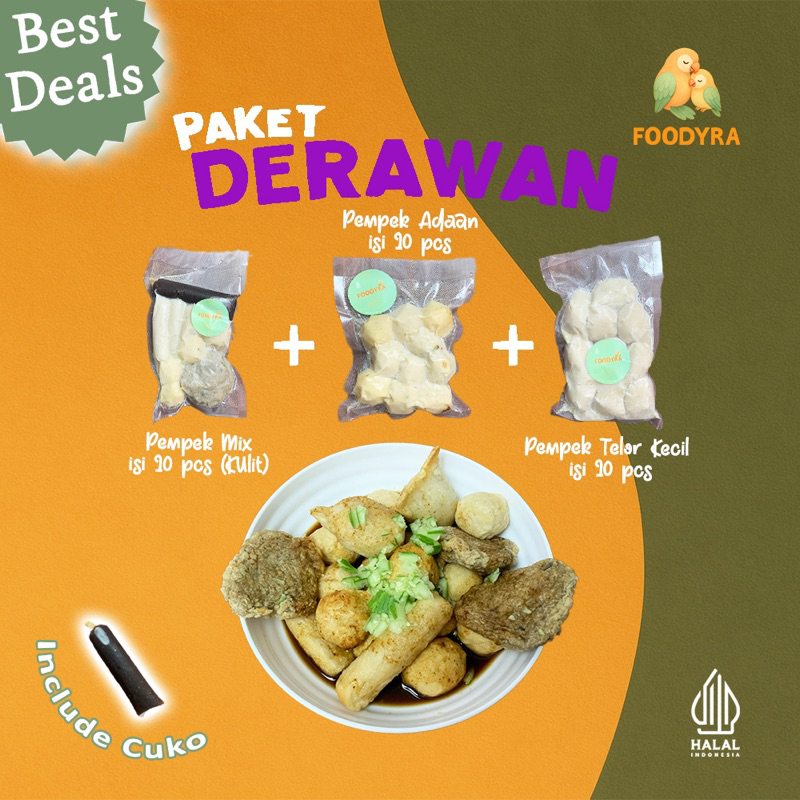 

Pempek Foodyra - [ Paket Derawan ]