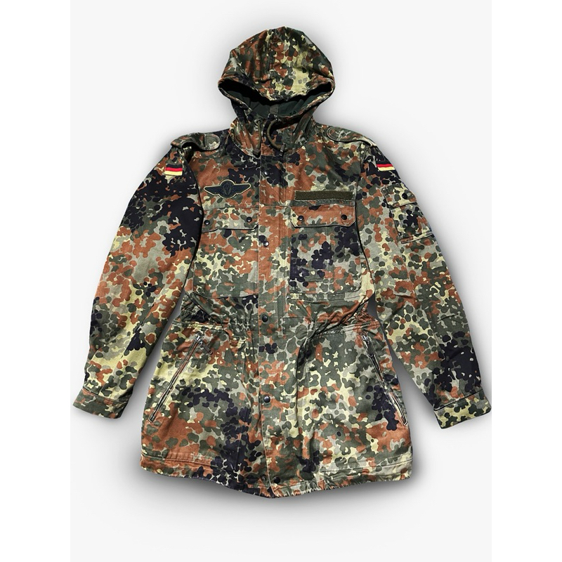 Jaket parka jerman Flecktarn