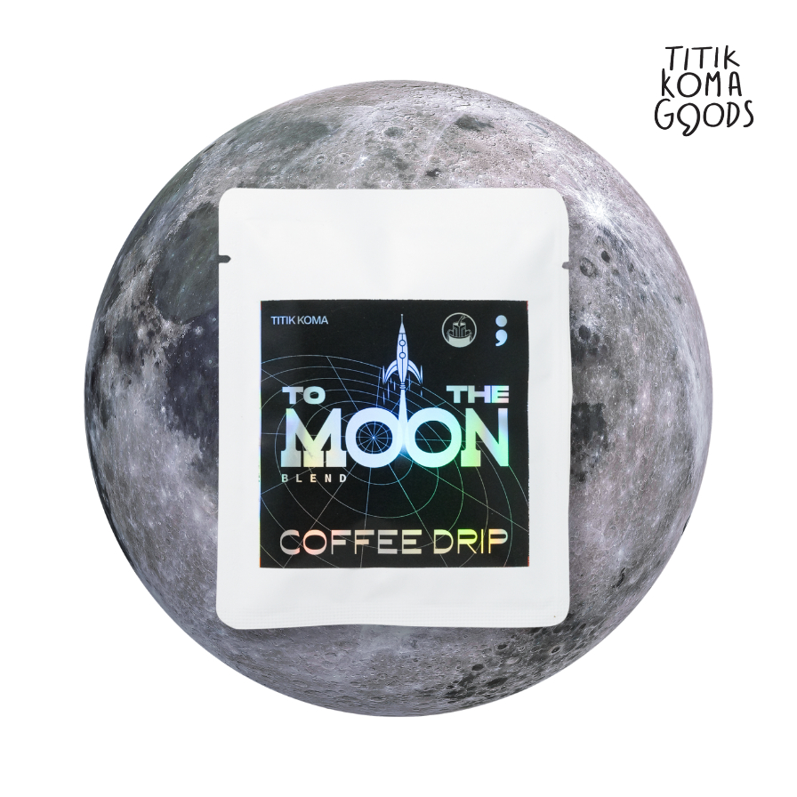 

Drip bag Coffee To The Moon by Titik koma single 1 pc