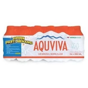 

Aquviva Mineral 250ml x 12 botol
